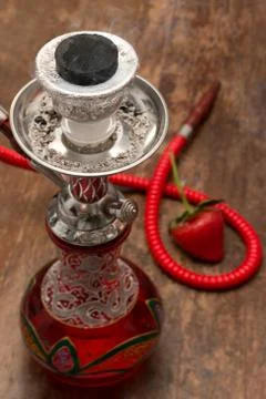 Red sheesha Stock Photos