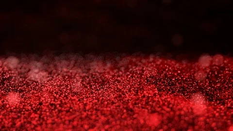 Red Shiny flowing wave glitter seamless VJ loop abstract particle background Stock Footage 104036049