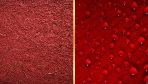 Red shiny sequins textured background Stock Illustration