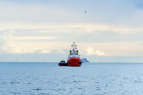 Red Ship Stock Photos