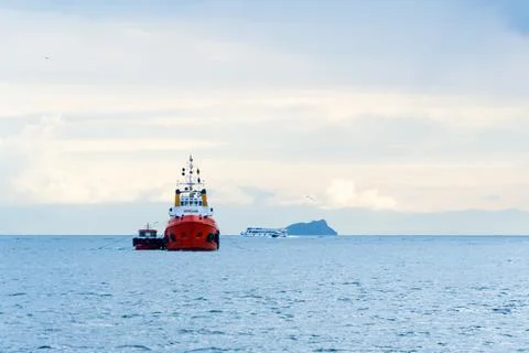 Red Ship Stock Photos