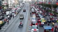 Red Shirts Anti-Government Protest in Bangkok, Thailand, Phetchaburi, 19/02/11 HD Footage
