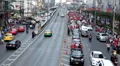Red Shirts Anti-Government Protest in Bangkok, Thailand, Phetchaburi, 19/02/11 HD Footage