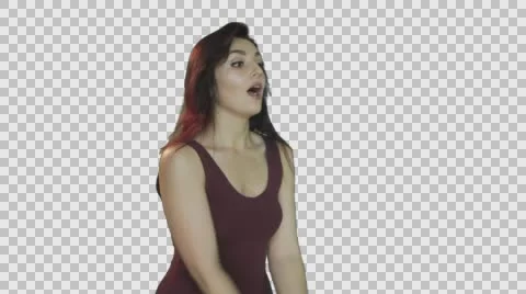 Red Shoes in Hand Stock Footage 64795994