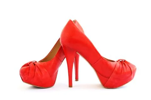 Red shoes Stock Photos
