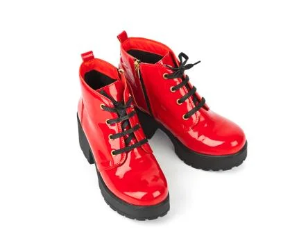 Red shoes Stock Photos