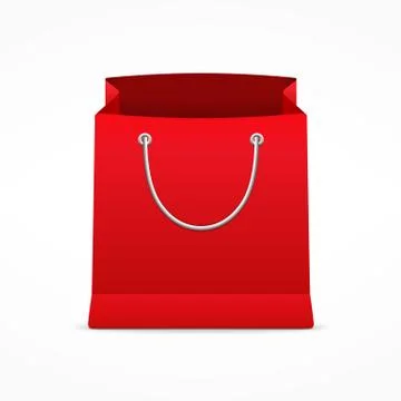Red Shopping Bag Stock-Illustration