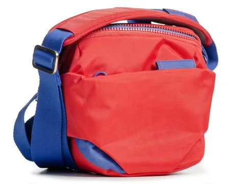 Red shoulder camera bag Photos