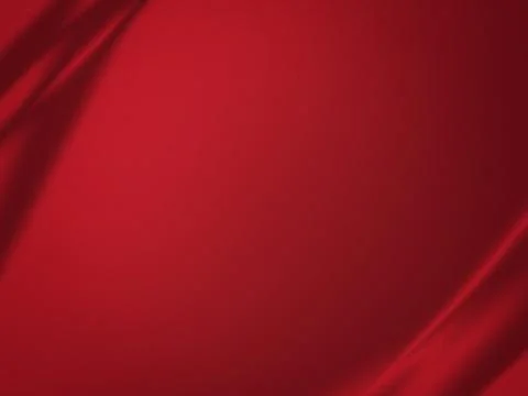 Red silk background with drapes on the corners. Stock Illustration
