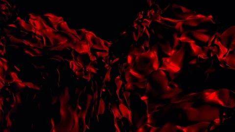 Red Silk Background Stock Footage 95481555