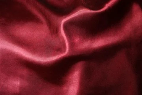 Red silk background Stock Photos