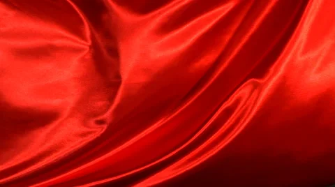 Silk Cloth Fabric In Wind Stock Video Footage