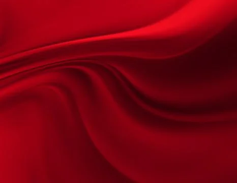 Red silk Stock Illustration