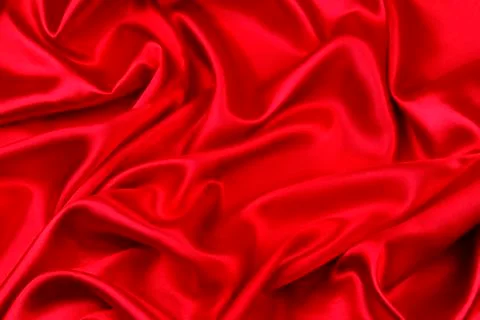 Red silk Stock Photos