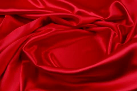Red silk Stock Photos