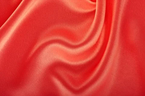 Red silk Stock Photos