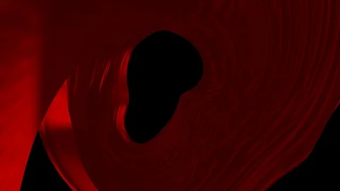 Red silk ribbons Stock Footage 121719598