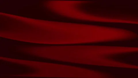 Red silky cloth waves flowing abstract texture loop 库存影片 339096868