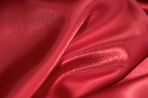 Red sillk Stock Photos