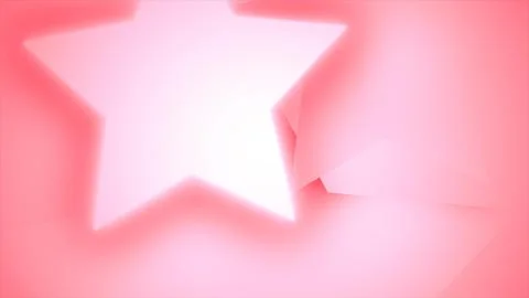 Red simple geometric patterns abstract stars background Stock Illustration