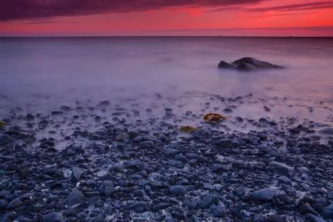 Red skies Stock Photos