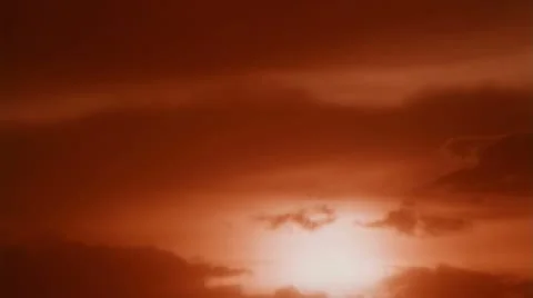 Red Sky Stock-Footage 12440461