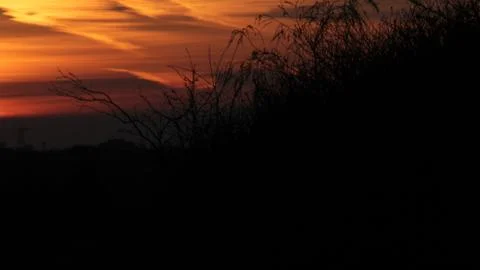Red Sky at Night Stock Photos
