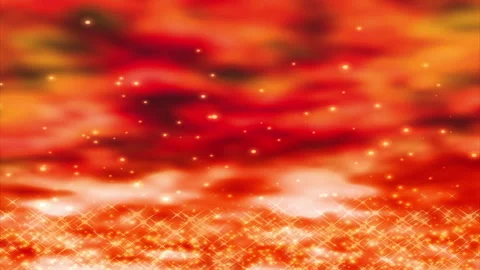 Red sky particle loop animation Video stock 146166902