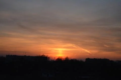 Red sky Stock Photos