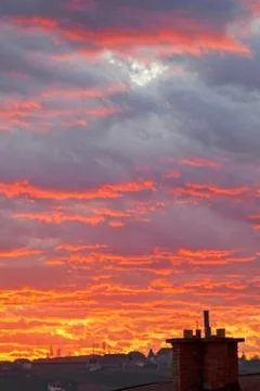 Red sky Foto stock gratuite
