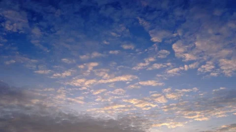Red sky at sunrise. Clouds timelapse nature background. 30fps Stock-Footage 227720920