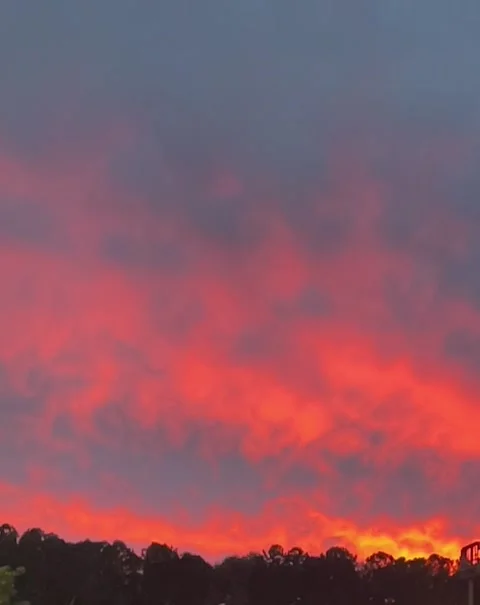 Red Sky Sunset  Video stock 237968788
