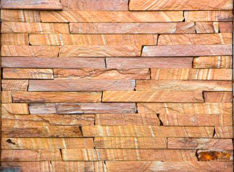 Red Slate Stone Wall background Texture 스톡 사진