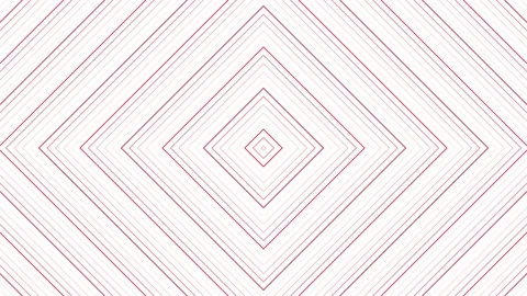 Red slim square simple flat geometric on white background loop. Quadratic r.. Stock Footage 229354175