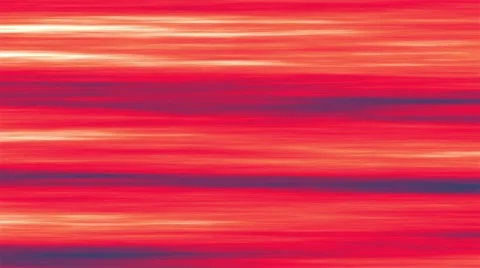 Red Slow Horizontal Liquid Flow Lines Abstract Background Loop 2 Stock Footage 64652401