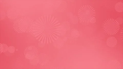 Red slowly falling white flower pattern elegant natural background Stock Footage 307674802