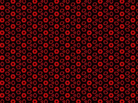 Red small geometric seamless patterns Stock Illustration