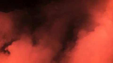 Red smoke and stroboscope lights effects. Footage. Slowmotion of smoke on the Video stock 133811601