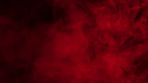Red smoke on black background Video stock 170558421