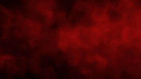 Red Smoke Fog Clouds Loop Motion Background Stock Footage