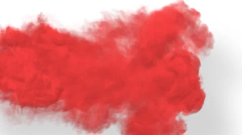 RED Smoke Stock Footage 1848393