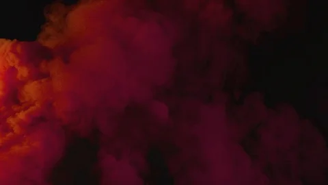 Red Smoke Stock Footage 120018081