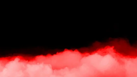 Red Smoke Stock Footage 124196296