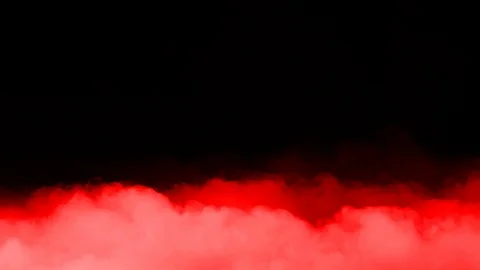 Red Smoke Stock Footage 124196444