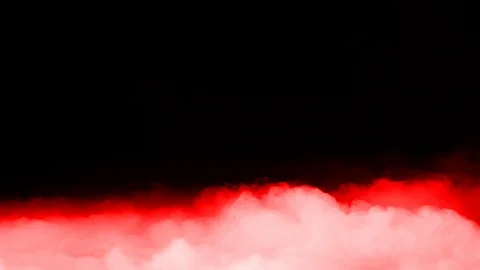 Red Smoke Stock Footage 124196539