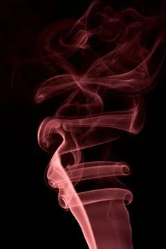 Red smoke Stock Photos