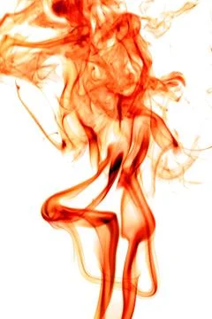 Red smoke Фото