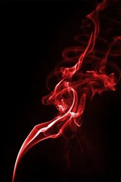 Red smoke Stock Photos
