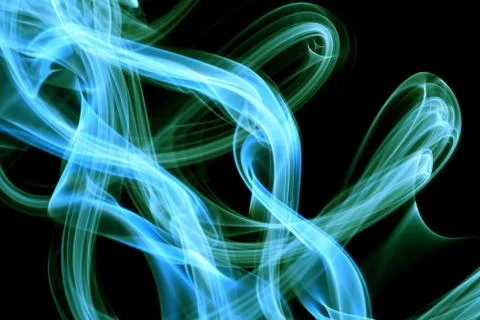 Red smoke Stock Photos