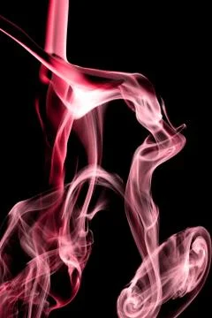 Red smoke Stock Photos